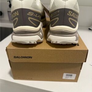 Salomon S-Lab XT-6 Men's Shoes - Cream and Gray